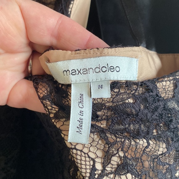 MAX AND CLEO ModCloth lacy party dress 14 - Picture 5 of 5